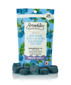 Blue Raspberry 10pk 100mg Hemp Delta-9 Gummies