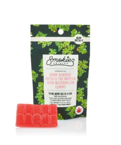 Sour Watermelon Hemp Delta-9 THC Gummy