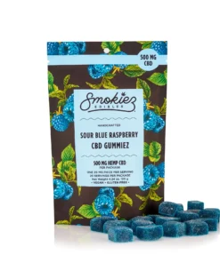Sour Blue Raspberry CBD Gummies