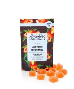 Sour Peach CBD Gummies